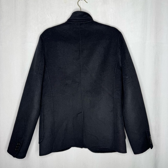 BLANK NYC / black wool blend 2 button lightweight classic blazer jacket / M NWT - Picture 2 of 8